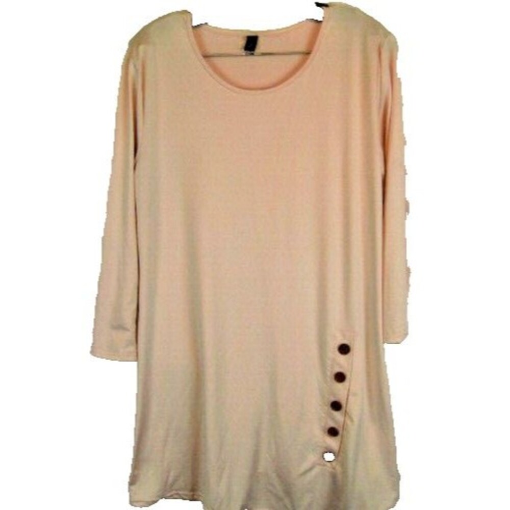 Fashion Classic Mauve LS Dress sz XL
